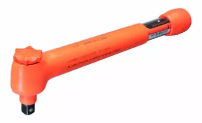 Insulated Reversible Ratchet Torque Wrench 15-50Nm